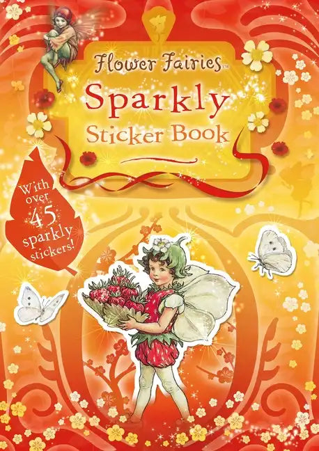 Flower Fairies Sparkly Sticker Book - Paperback