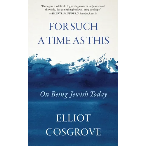 For Such a Time as This: On Being Jewish Today - Hardcover