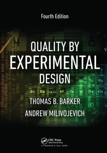 Quality by Experimental Design - Paperback