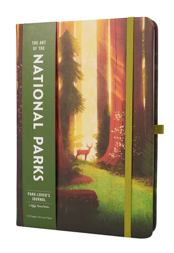 The Art of the National Parks: Park-Lover's Journal (Fifty-Nine Parks) - Hardcover