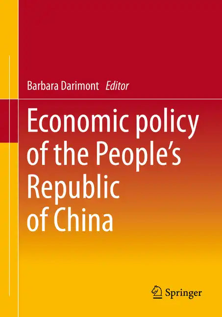 Economic Policy of the People's Republic of China - Paperback
