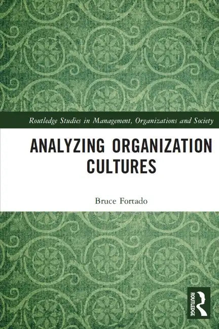 Analyzing Organization Cultures - Paperback