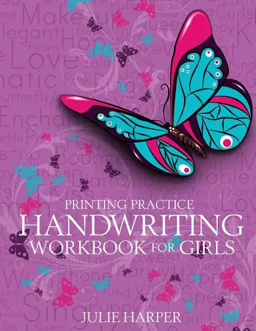 Printing Practice Handwriting Workbook for Girls - Paperback
