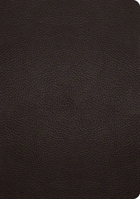 ESV Study Bible (Buffalo Leather, Deep Brown) - Leather