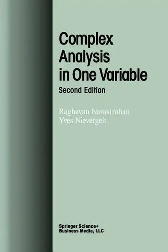 Complex Analysis in One Variable - Paperback