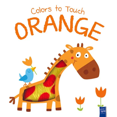 Colors to Touch: Orange - Board Book
