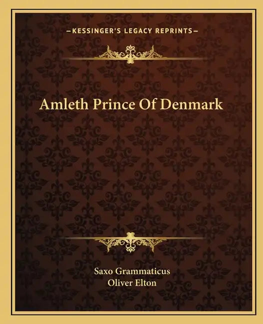 Amleth Prince of Denmark - Paperback