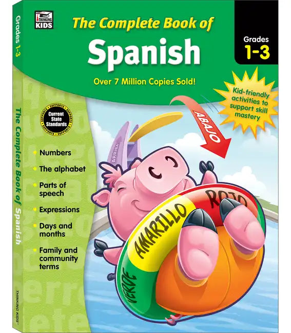 The Complete Book of Spanish, Grades 1 - 3 - Paperback