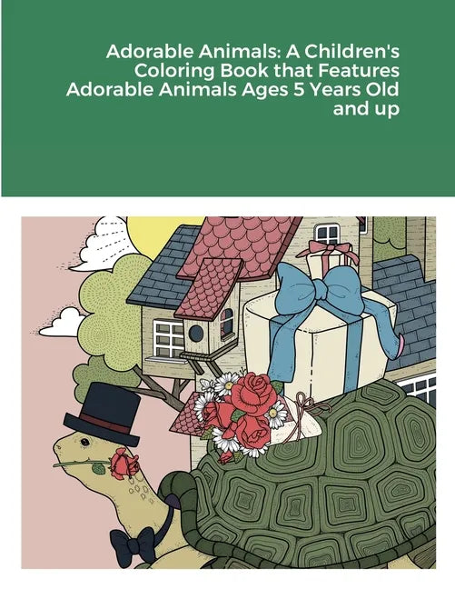 Adorable Animals: A Children's Coloring Book that Features Adorable Animals Ages 5 Years Old and up - Paperback