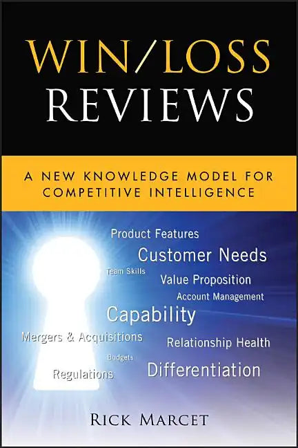 Win / Loss Reviews: A New Knowledge Model for Competitive Intelligence - Hardcover