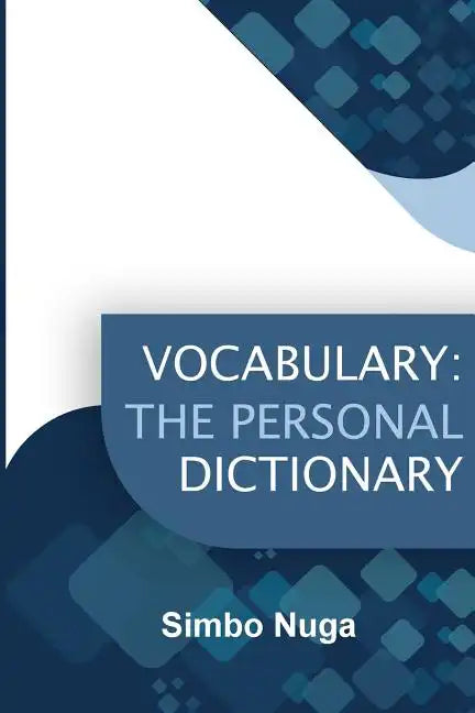 Vocabulary: The Personal Dictionary - Paperback