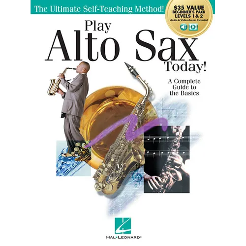 Play Alto Sax Today! Book/Online Audio - Paperback