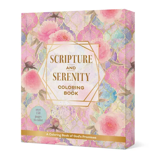 Scripture & Serenity Coloring Book: A Coloring Book of God's Promises - Paperback