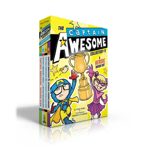 The Captain Awesome Collection No. 2 (Boxed Set): Captain Awesome, Soccer Star; Captain Awesome Saves the Winter Wonderland; Captain Awesome and the U - Paperback