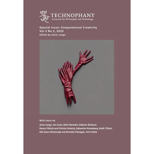Computational Creativity: Technophany Special Issue