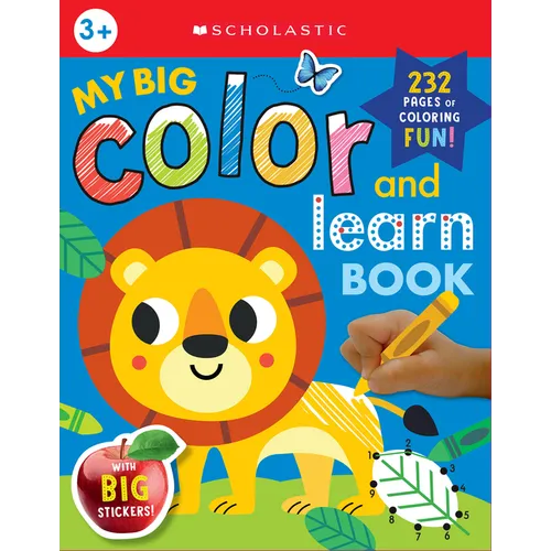 My Big Color & Learn Book: Scholastic Early Learners (Coloring Book) - Paperback