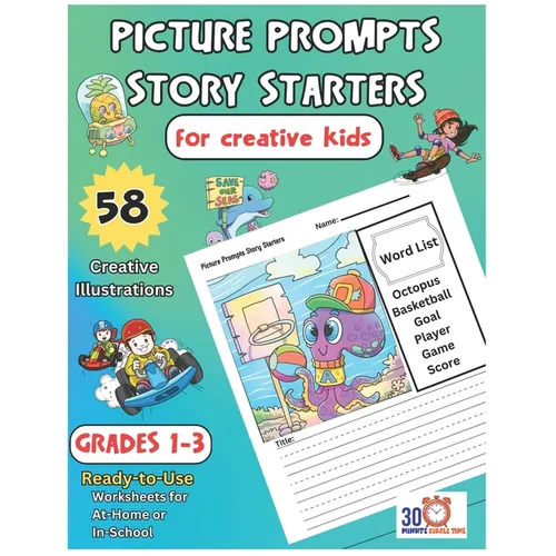 Picture Prompts Story Starters - Paperback