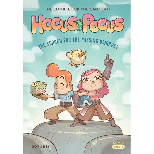 Hocus & Pocus: The Search for the Missing Dwarves: The Comic Book You Can Play - Paperback