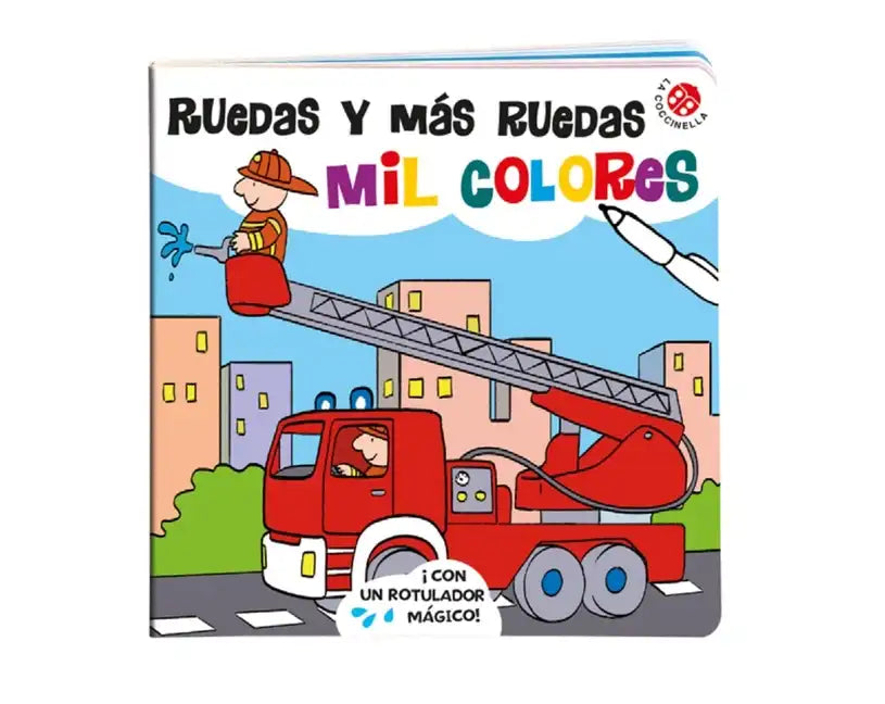 Ruedas Y Más Ruedas - Mil Colores - Board Book
