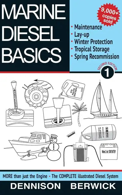 Marine Diesel Basics 1: Maintenance, Lay-Up, Winter Protection, Tropical Storage and Spring Recommission - Hardcover