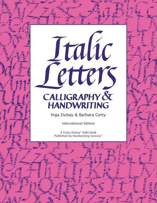 Italic Letters: Calligraphy & Handwriting - Paperback