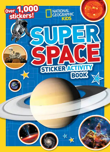Super Space Sticker Activity Book - Paperback