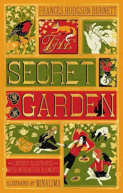 The Secret Garden (Minalima Edition) (Illustrated with Interactive Elements) - Hardcover