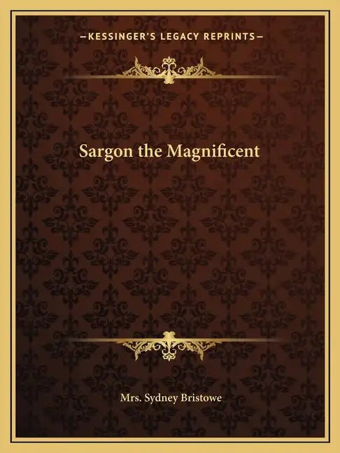 Sargon the Magnificent - Paperback