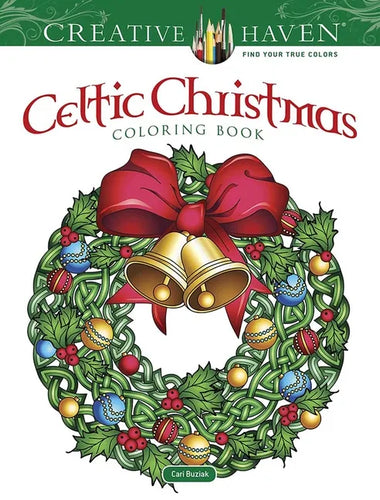 Creative Haven Celtic Christmas Coloring Book - Paperback