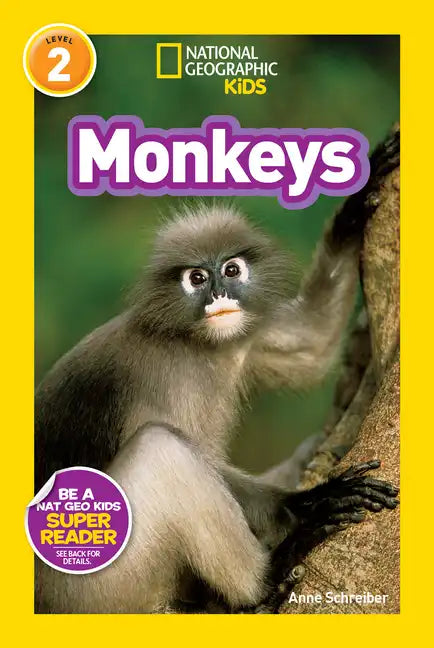 Monkeys (National Geographic Kids Readers, Level 2) - Paperback