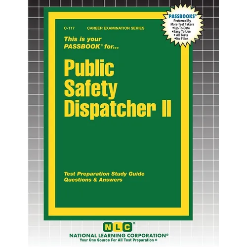 Public Safety Dispatcher II - Paperback