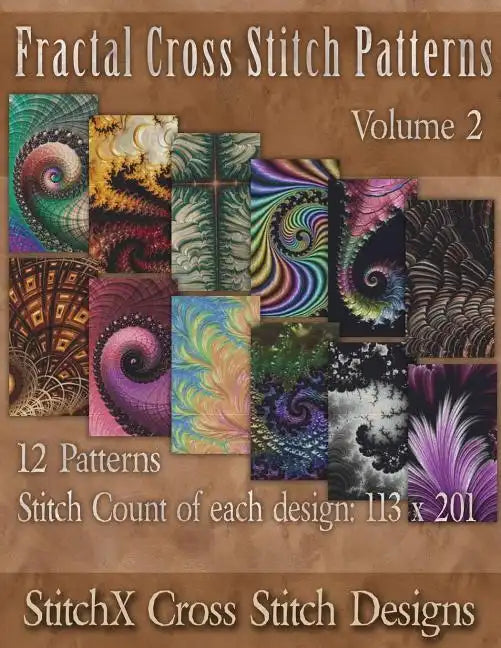 Fractal Cross Stitch Patterns - Paperback