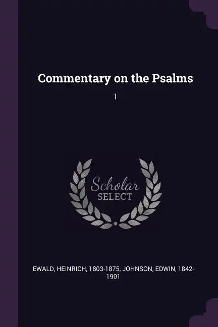 Commentary on the Psalms: 1 - Paperback