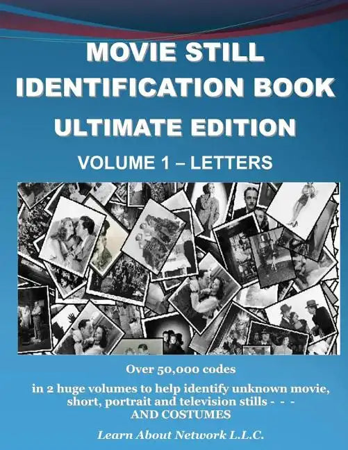 Movie Still Identification Book - Volume 1 - Letters - Paperback