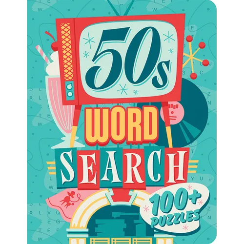 50s Word Search - Spiral