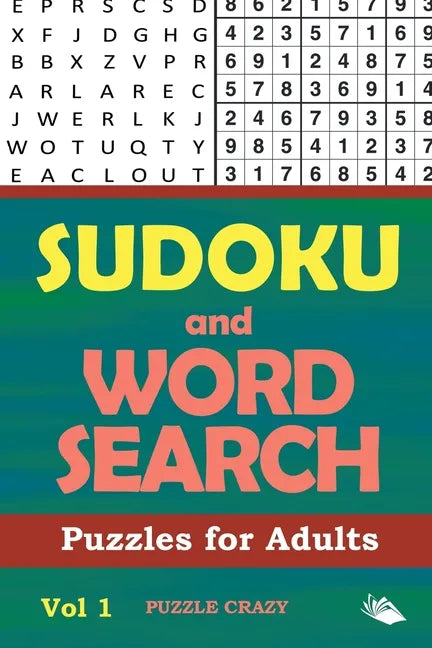 Sudoku and Word Search Puzzles for Adults Vol 1 - Paperback