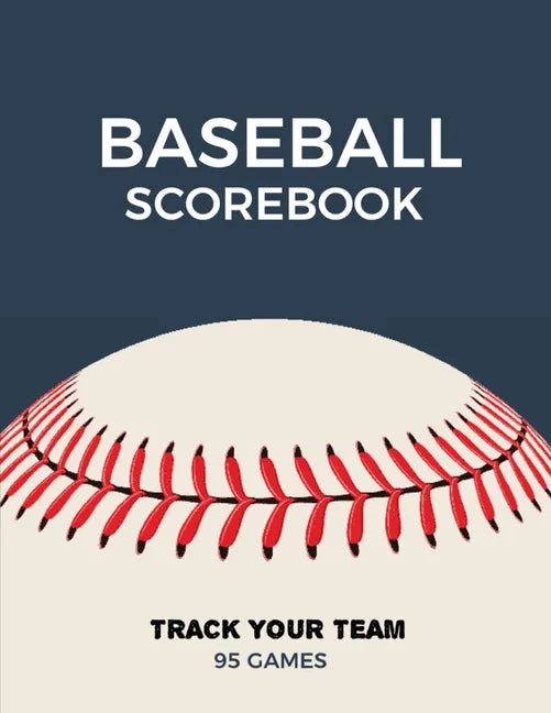 Baseball Scorebook: Record Game Sheet, Games Score Book Sheets, Scoring Notebook, Journal - Paperback