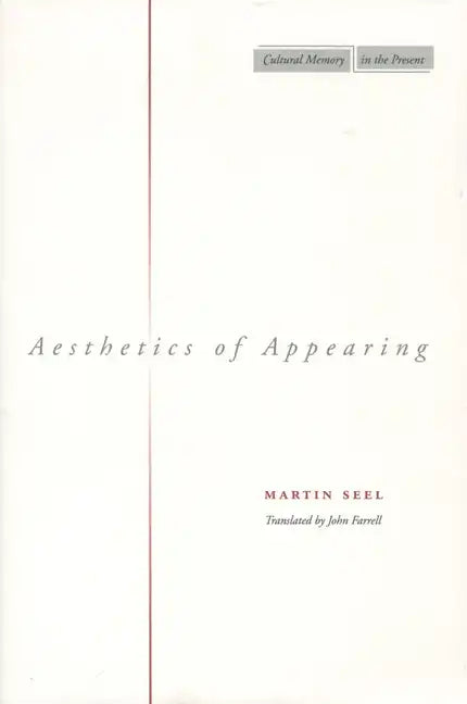 Aesthetics of Appearing - Paperback
