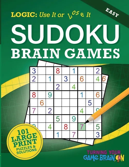 Easy Sudoku Brain Games - Paperback