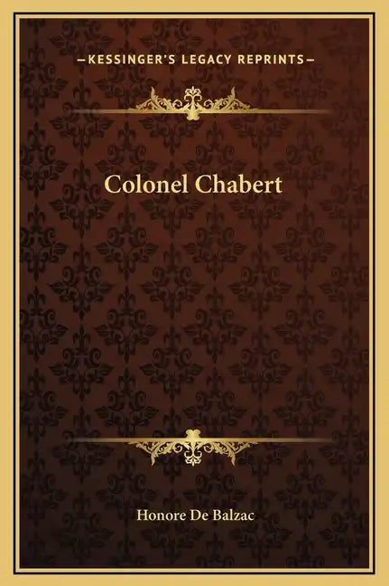Colonel Chabert - Hardcover