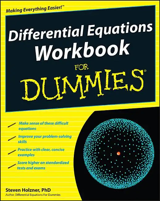 Differential Equations Workbook for Dummies - Paperback