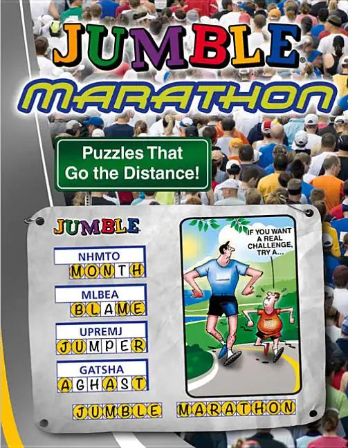 Jumble Marathon: Puzzles That Go the Distance! - Paperback