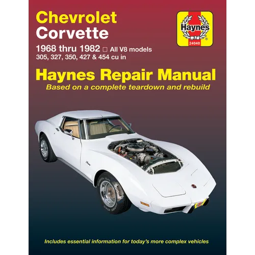 Chevrolet Corvette 1968-82 - Paperback
