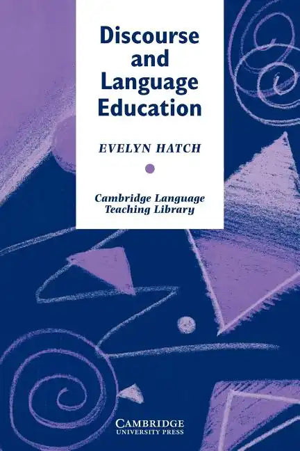 Discourse and Language Education - Paperback