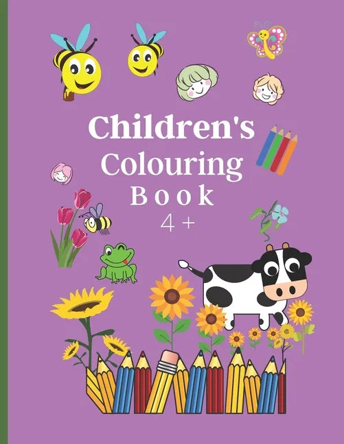 Children's Colouring Book 4 + - Paperback