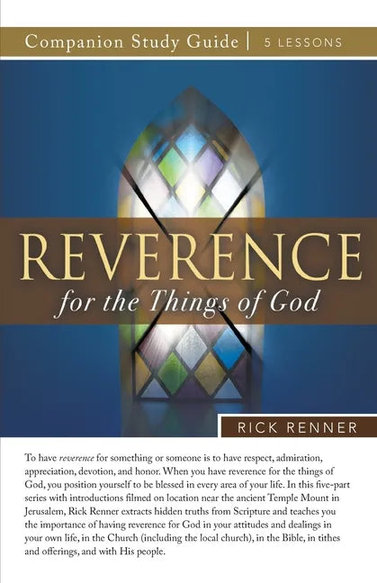Reverence for the Things of God Study Guide - Paperback