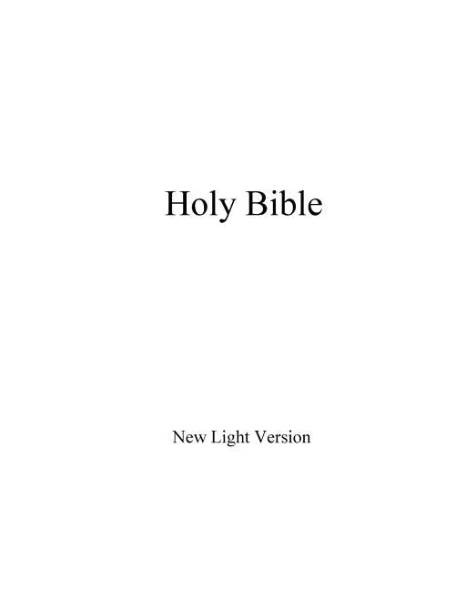 Holy Bible: New Light Version - Paperback