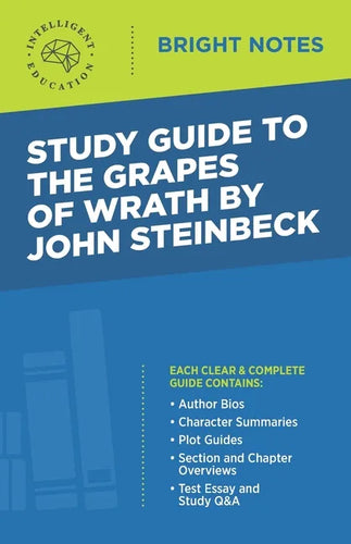 Study Guide to The Grapes of Wrath by John Steinbeck - Paperback