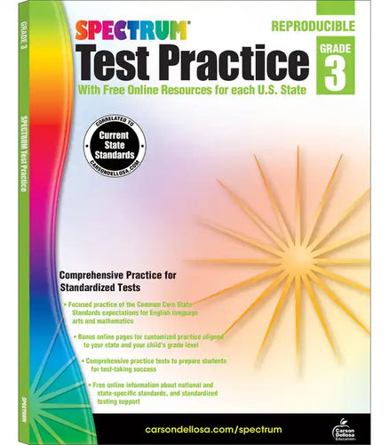 Spectrum Test Practice, Grade 3: Volume 80 - Paperback