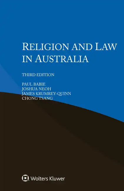Religion and Law in Australia - Paperback